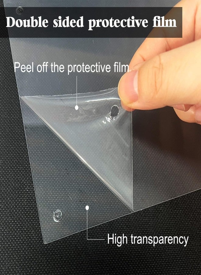 CODOHI 20 Pcs Pet Cage Liner 15.7'' x 6'', Cage Urine Guard Side Lining Clear Sheet with 100 Pcs Stainless Steel Zip Ties, Anti-Urine Side Lining Sheet for Rabbit Guinea Pig Hamster Ferret Chinchilla - Image 3